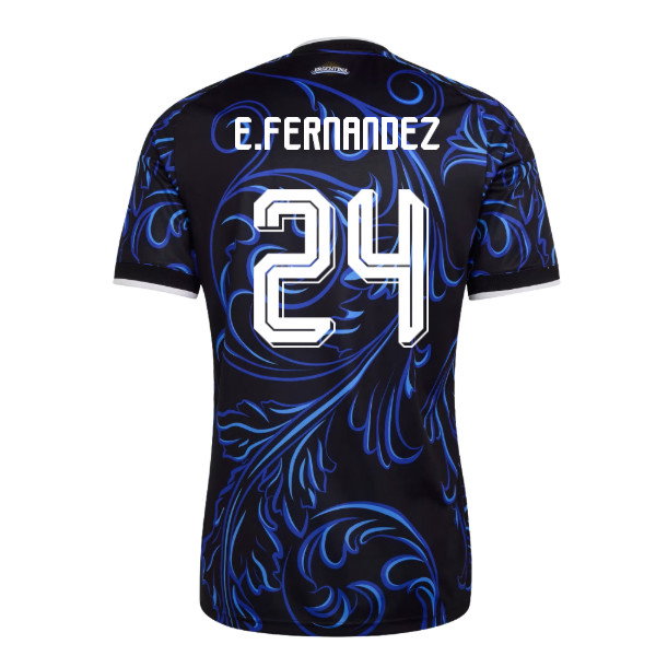 2026-2027 Argentina Away Shirt (E.Fernandez 24)-SoccerKits Hub | Buy Soccer Jerseys Online
